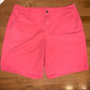 Size 22 Lane Bryant Bermuda Shorts Salmon